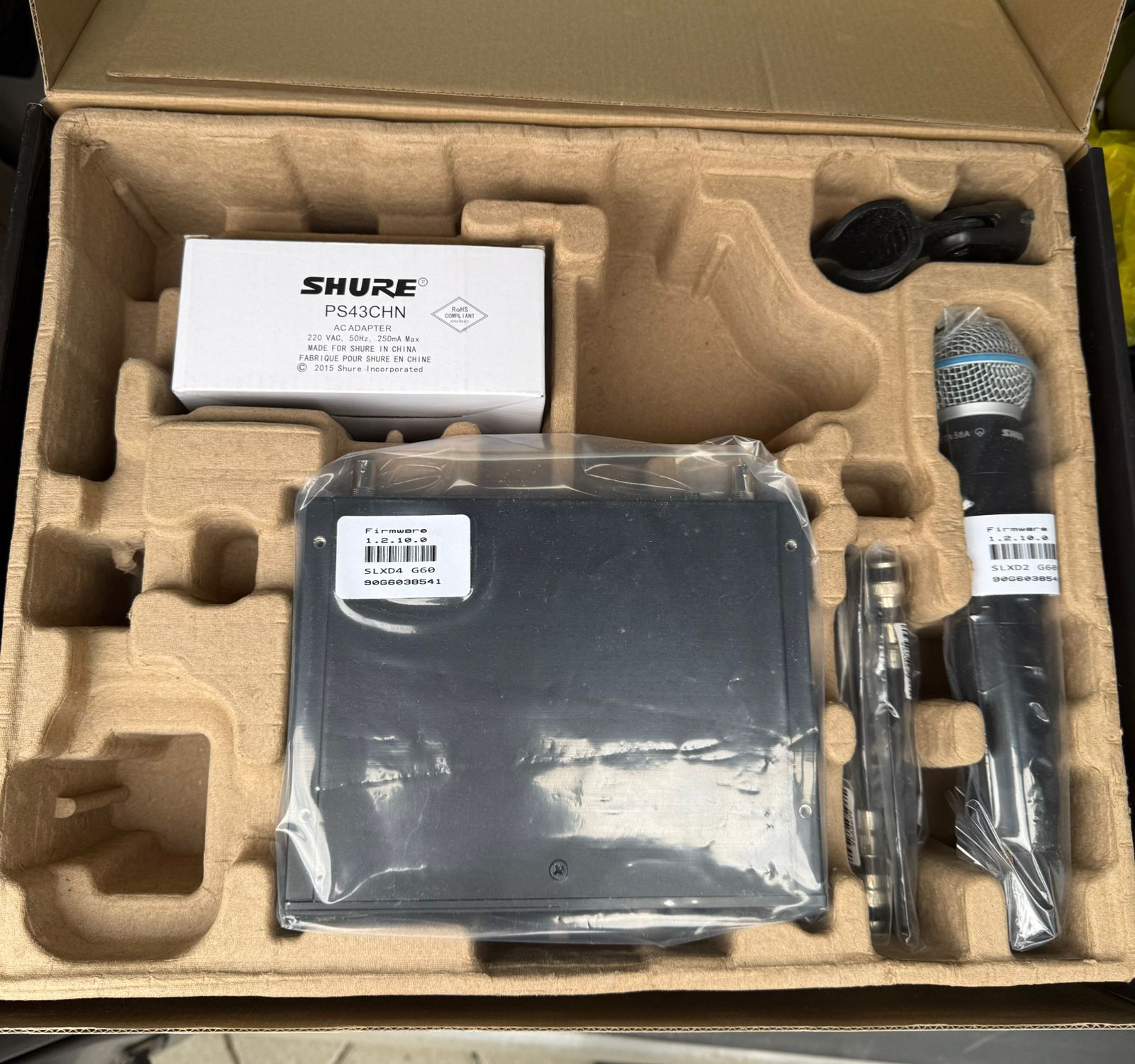 Фото объявления: Продам Shure Slxd24e beta58a